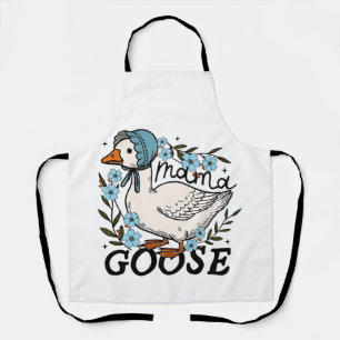 Delantal Día de la Madre Mama Goose Silly Goose