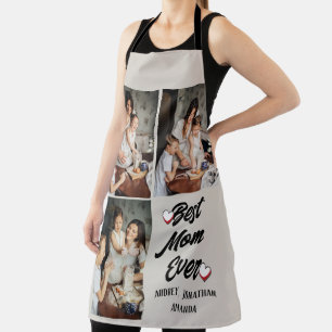 Delantal Día de la Madre personalizado, tres regalos de col