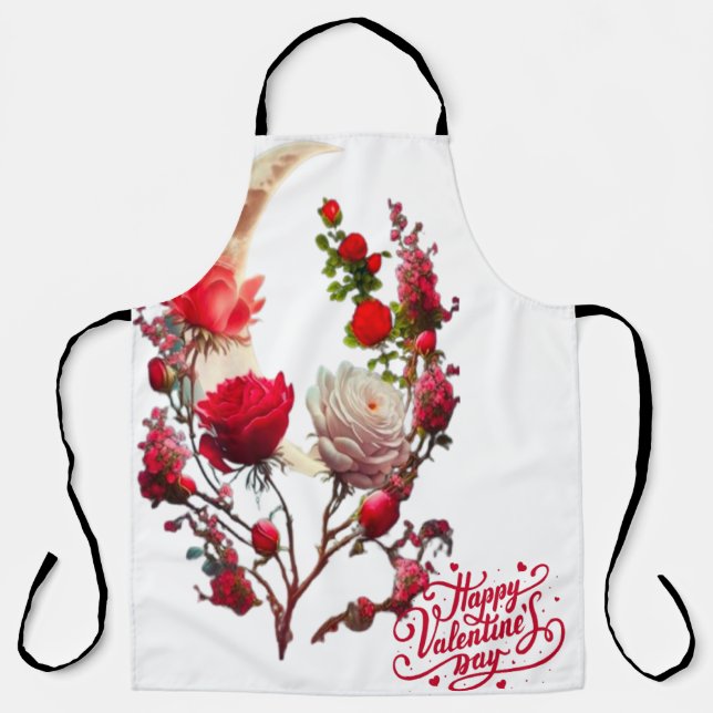 Delantal Día de la rosa  (Anverso)