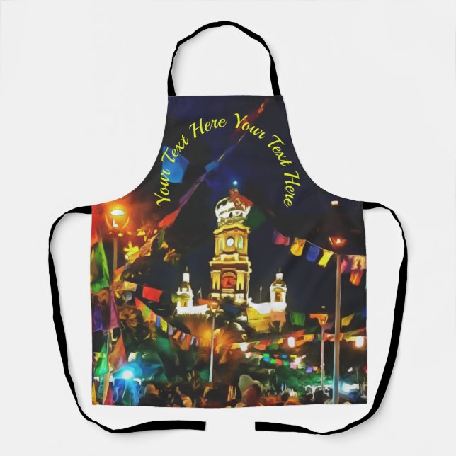 Delantal Dia de Los Muertos PV-190130 (Anverso)