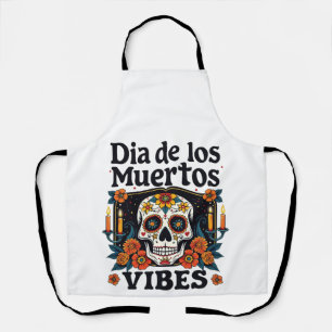 Delantal Día de los muertos Víbes Oaxaca Día de los muertos