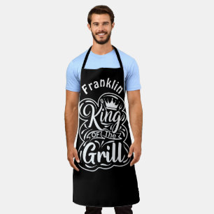 Delantal Día de Padres Humorísticos Personalizados Chef BBQ