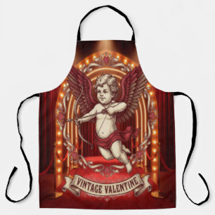 Delantal Día de San Valentín vintage 