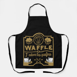 Delantal Día de Waffle