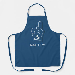 Delantal Día del Padre BBQ Papá Keepsake Personalizado