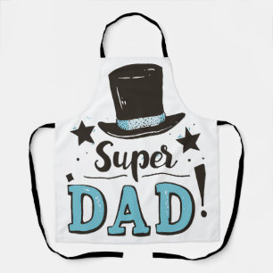 Delantal Día del Padre - Celebración de Super Papá