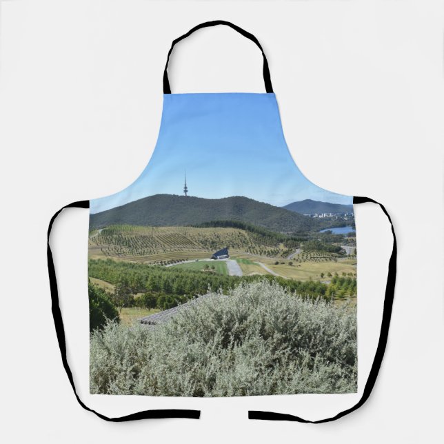 Delantal Día Idílico en el Aprón de Canberra (Anverso)