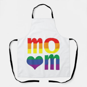 Delantal Día LGBT del Día de la Madre