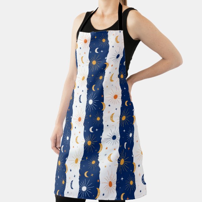 Delantal Día y noche (in situ)