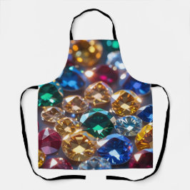Delantal Diamantes De Muchos Colores