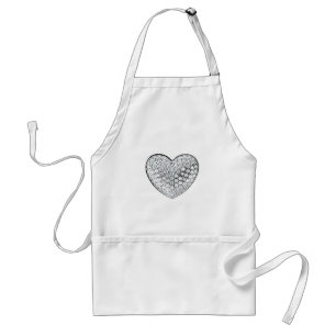 Delantal Diamond Heart