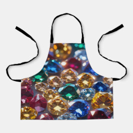 Delantal Diamonds Of Many Colors