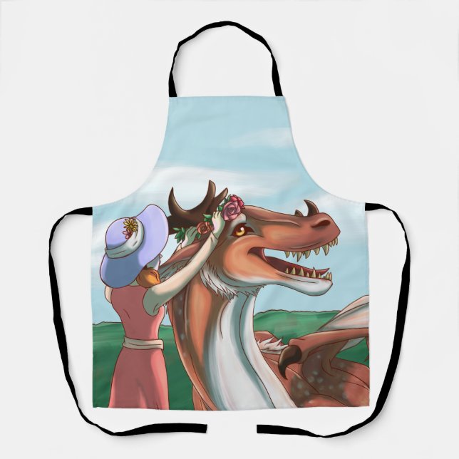 Delantal Días pacíficos (Anverso)