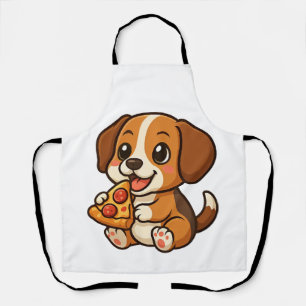 Delantal Dibujo animado de perro beagle lindo amantes de pi