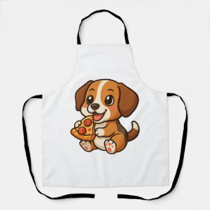 Delantal Dibujo animado de perro beagle lindo amantes de pi
