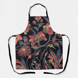 Delantal Dibujo de Flores