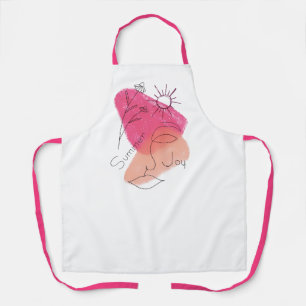 Delantal Dibujo de verano personalizado 