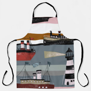 Delantal Dibujo manual pintura digital lindo lápiz personal