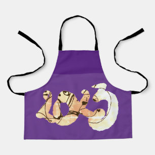 Delantal Dibujo original 2023 Año nuevo AKA2