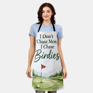 Delantal Dicho divertido de golf para golfista