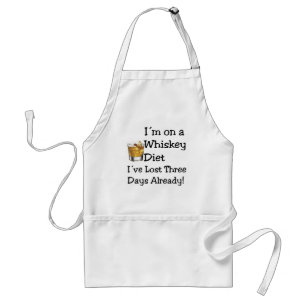 Delantal Dieta del whisky