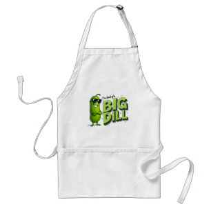 Delantal Dill Pickles Lovers Gift - Divertidos diseños de P