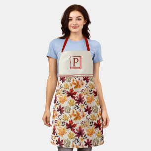Delantal Dilo con hojas de otoño 3 - Personalizado