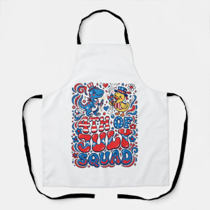 Delantal Dinosaur Kawaii Patriótico Mejor Padrastro Jamás P