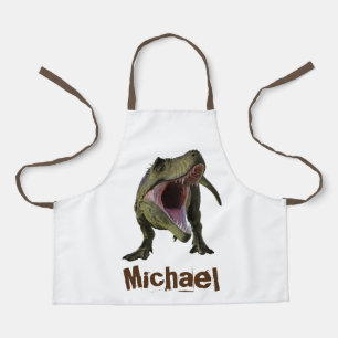 Delantal Dinosaur T-rex Tyrannosaurus Jurassic Personalizad