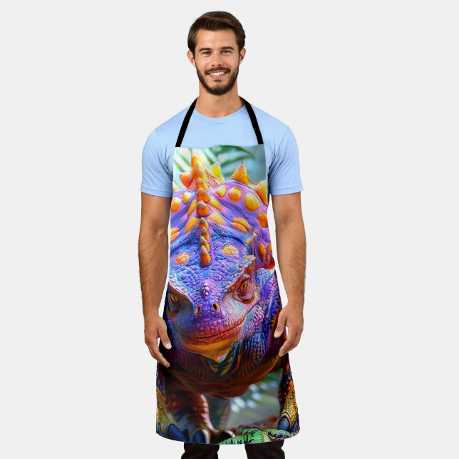 Delantal Dinosaurio (Gastado)