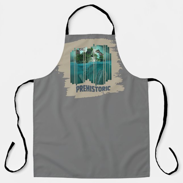 Delantal Dinosaurio (Anverso)