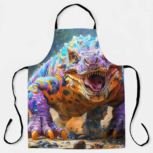 Delantal Dinosaurio (Anverso)