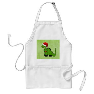 Delantal Dinosaurio del navidad