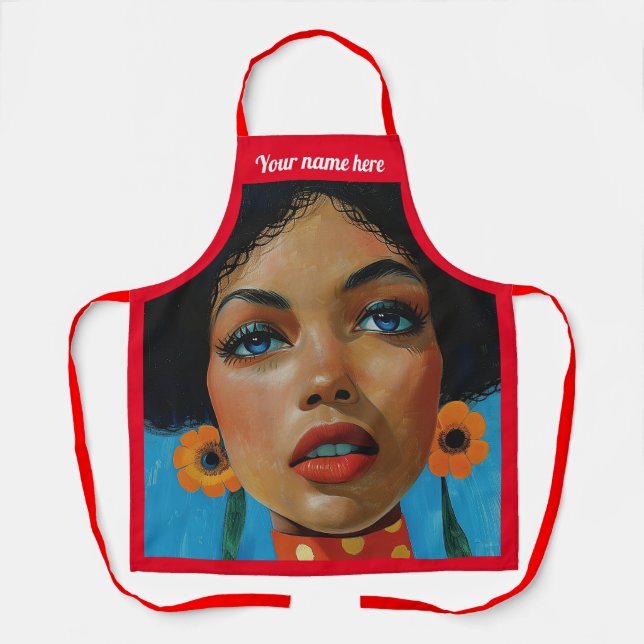 Delantal Dionne de KAB Personalizable Apron (Anverso)