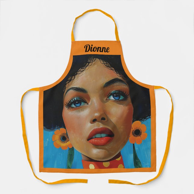 Delantal Dionne de KAB Personalizable Apron (Anverso)