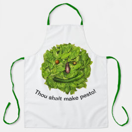 Delantal Dios del Jardín de Basil Apron