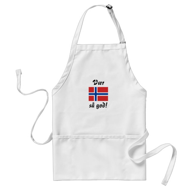 Delantal ¡Dios del så de Vær! (Frente)
