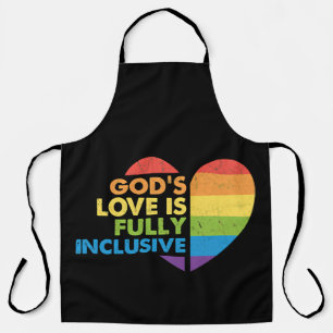 Delantal Dios Gay Cristiano Lgbt