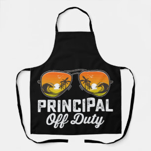 Delantal Directora De Las Gafas De Sol De Duty El Día De La