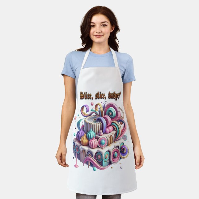 Delantal Diseñador de pasteles (Gastado)