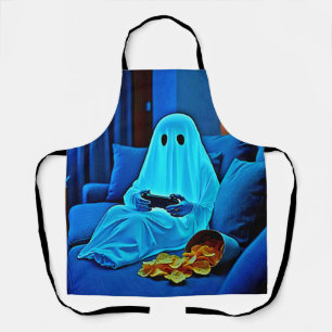Delantal Diseñar un fantasma, una noche acogedora