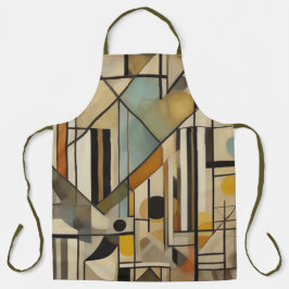 Delantal Diseño abstracto moderno