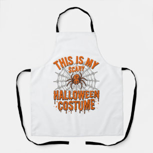 Delantal Diseño Antiguo Telaraña de Disfraz de Halloween Es