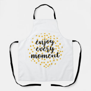Delantal Diseño atractivo, lindo y simple de Enjoy Every Mo