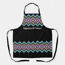 Delantal Diseño colorido y moderno