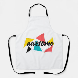 Delantal Diseño creativo, colorido, divertido y moderno de 