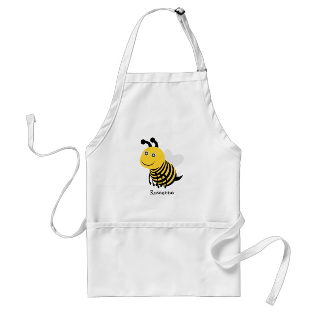 Delantal Diseño Cute Bee (Frente)