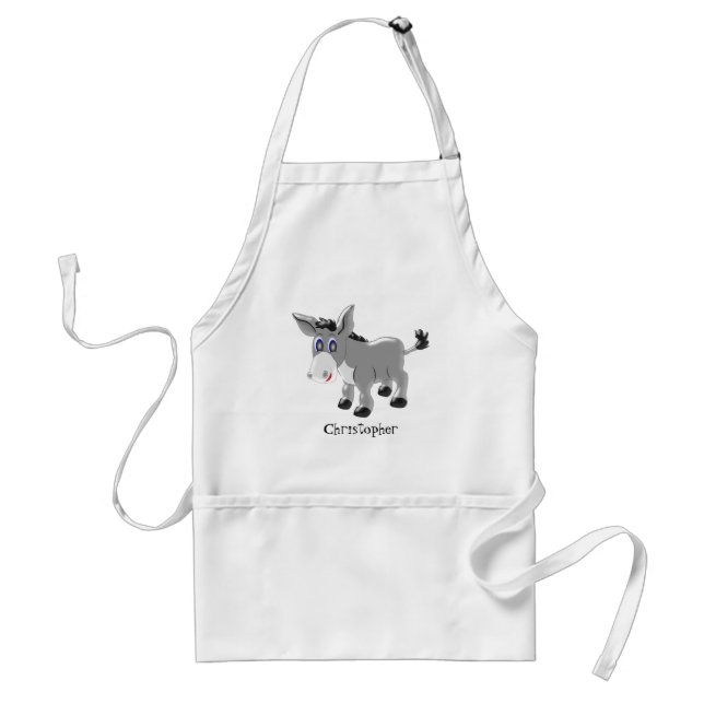 Delantal Diseño de burro (Frente)