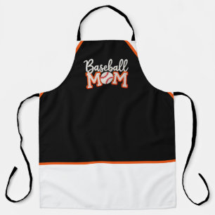 Delantal Diseño de caja de regalo "Baseball Mom “Baseball M