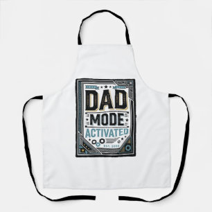Delantal Diseño de camiseta con grabado vintage de modo de